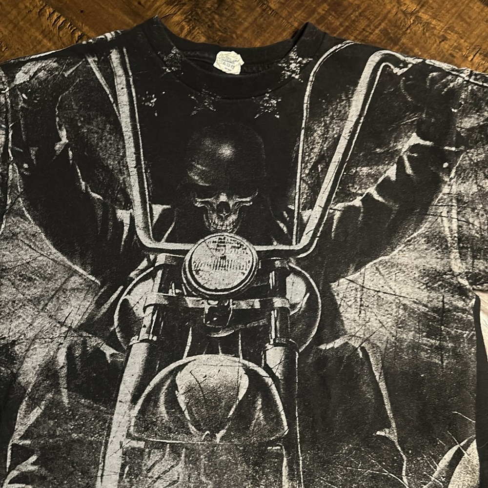 Vintage Miami Ink Moto T Size M (Fits S Best) - Picture 3 of 3